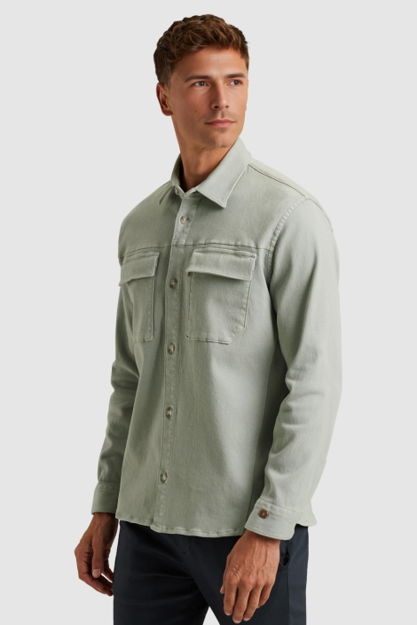 Cast Iron long sleeve shirt twill stretch